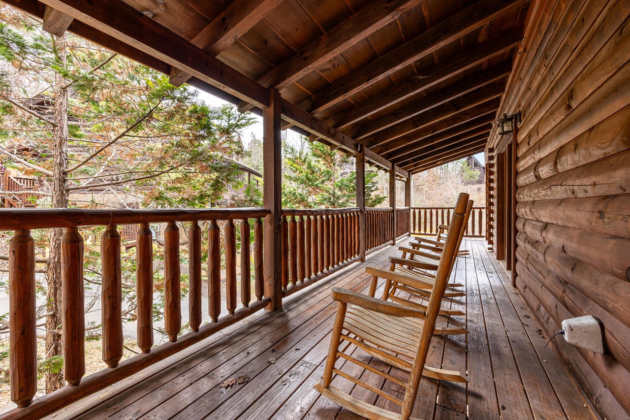 Alpine Sondance Rocking Chairs on the Deck
