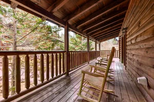 Alpine Sondance Rocking Chairs on the Deck
