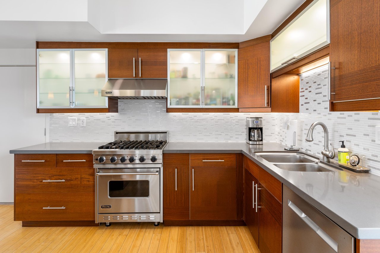 Modern and sleek appliances