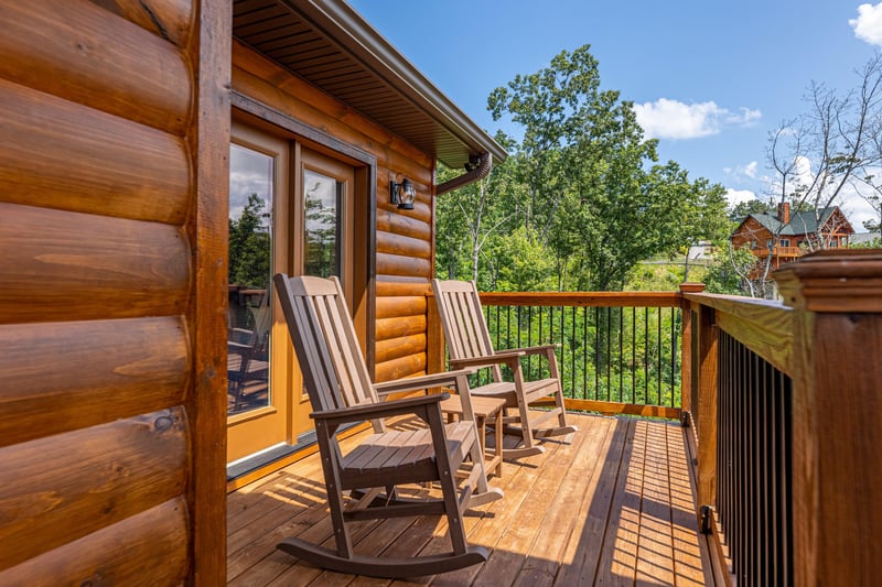 Deck rocking chairs