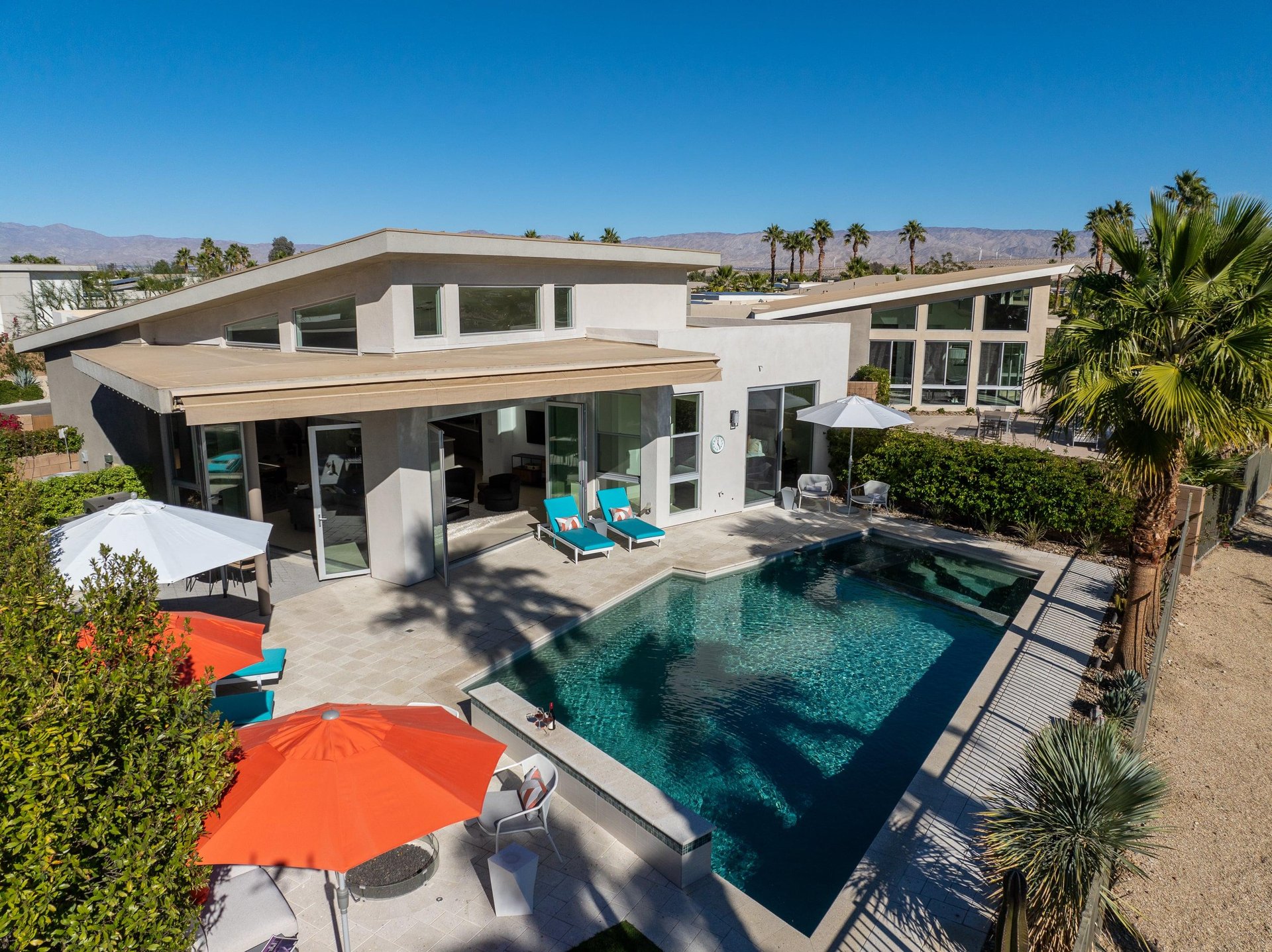 Large private yard
