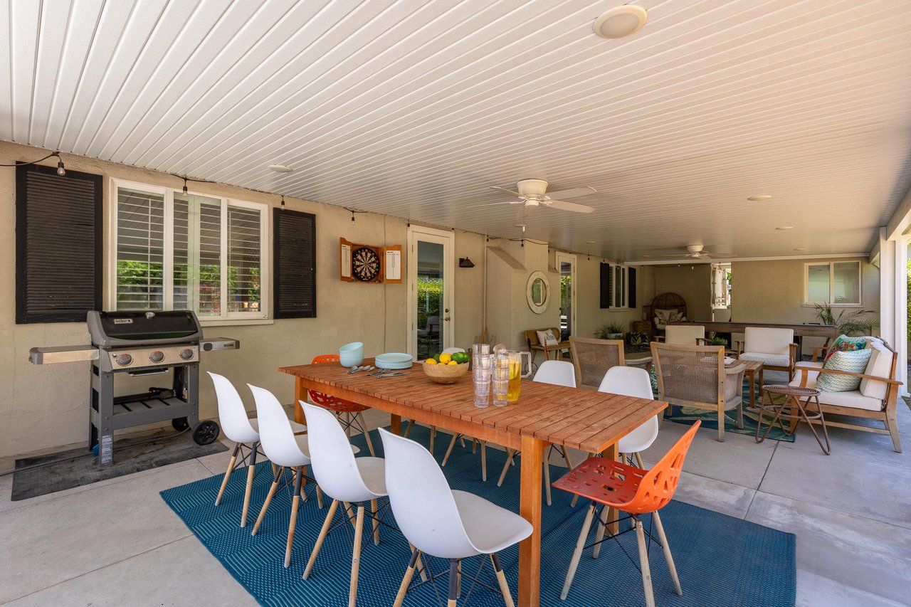 Take your meals outdoors