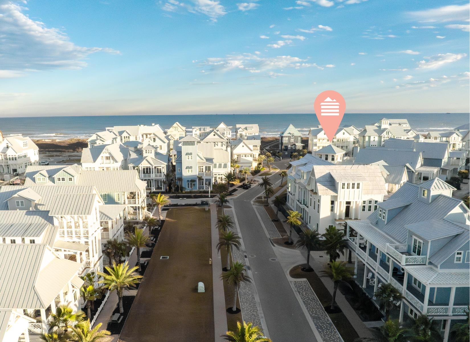 Aerial View, Location