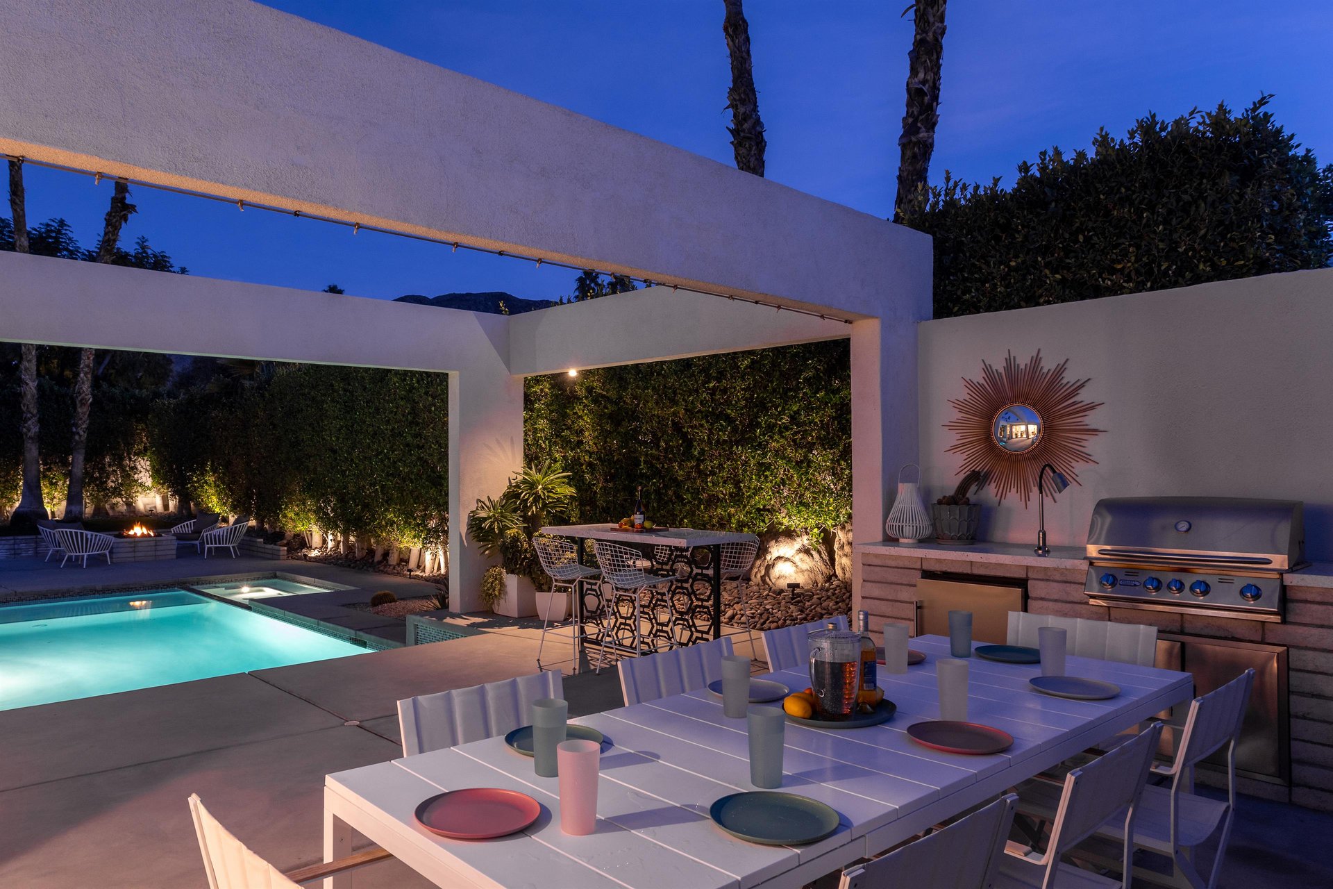 Perfect desert evenings