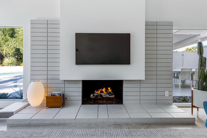 Large flat screen TV