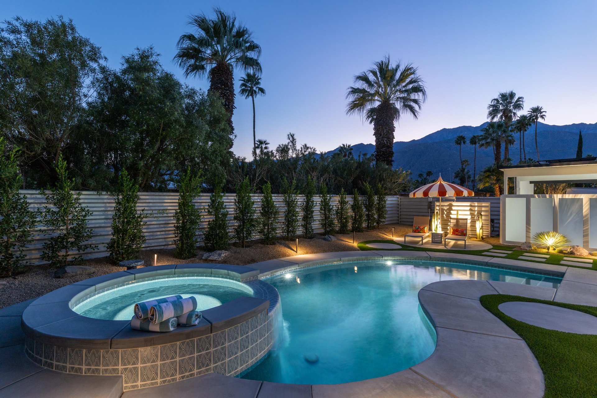 Time for an evening swim