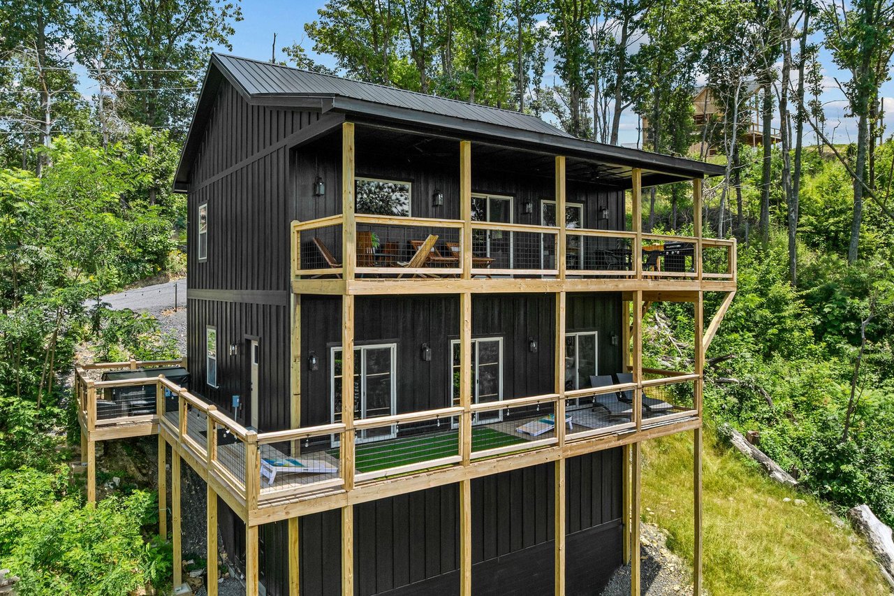 Side view of Above the Clouds