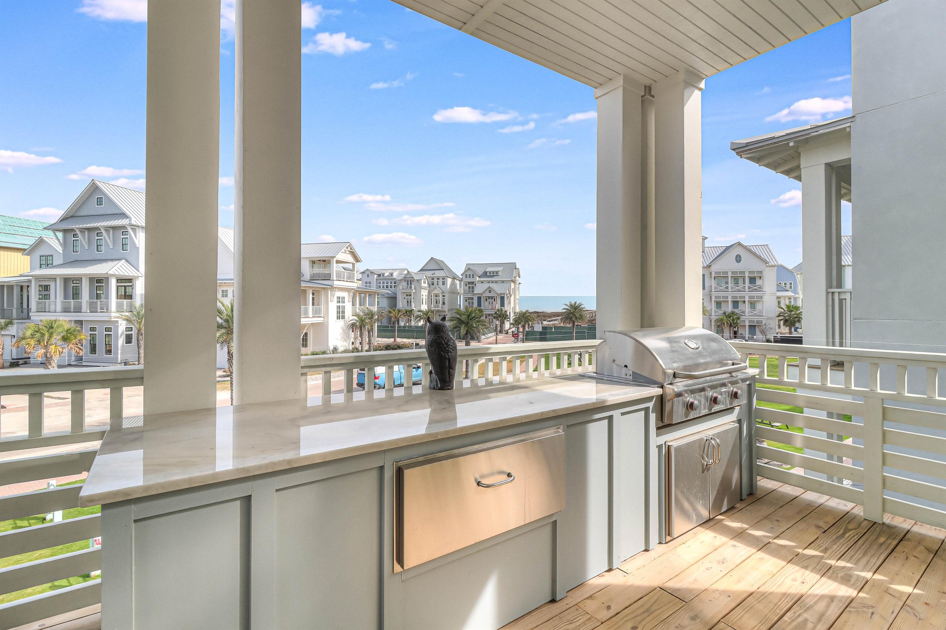 Outdoor Kitchen Balcony, 2nd Floor