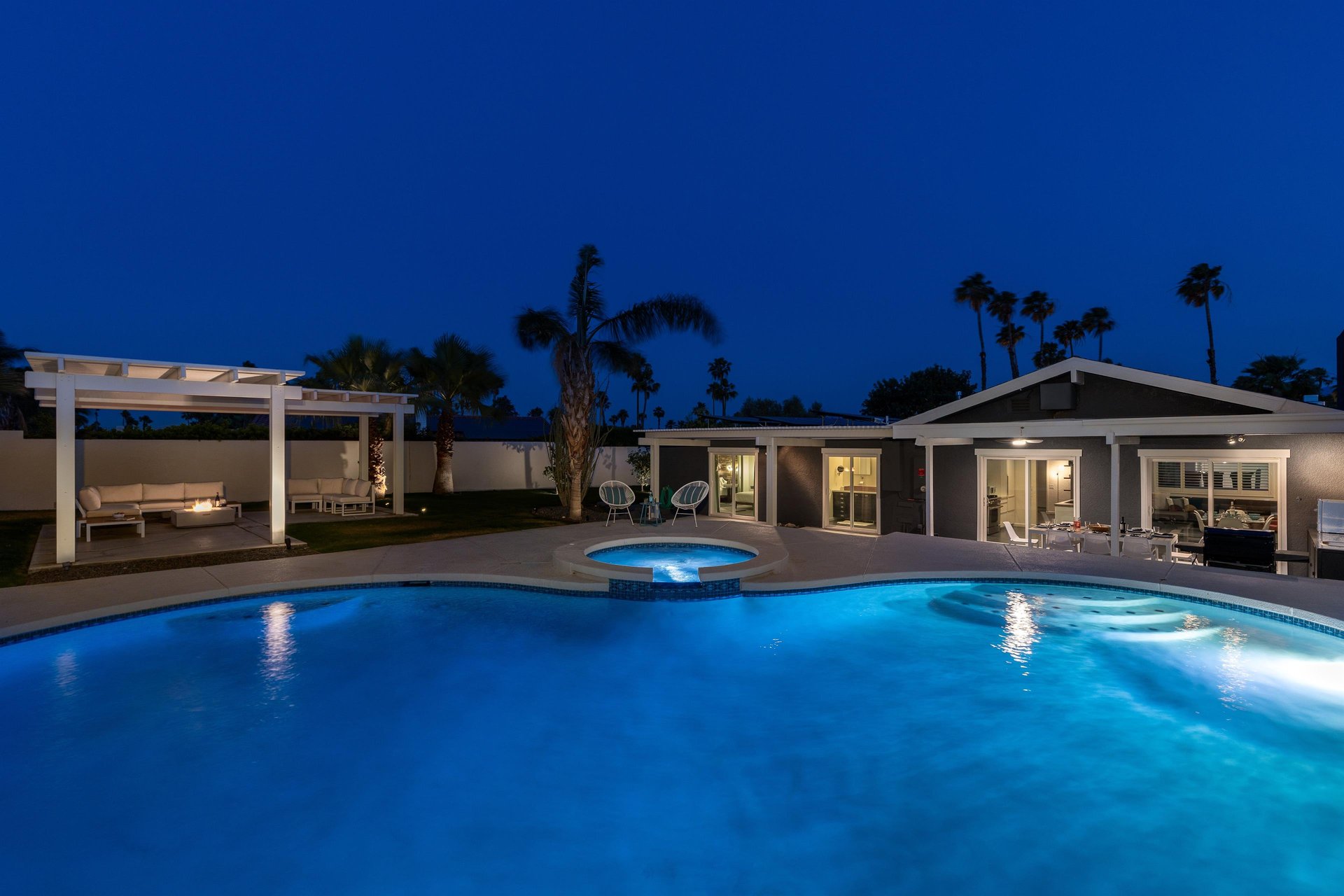 Go for a nighttime swim