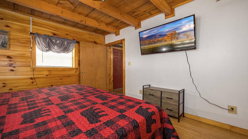 king bed
