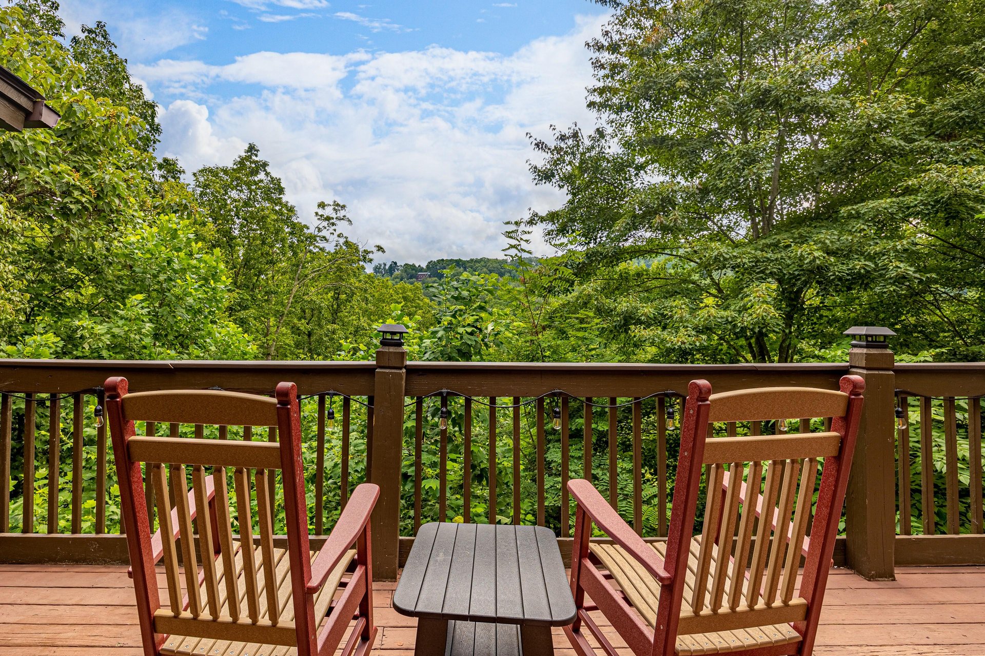 Rocking chairs and table