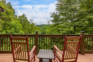 Rocking chairs and table