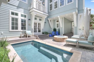 Private Pool  Outdoor Lounge With Fire Feature, 1st Floor