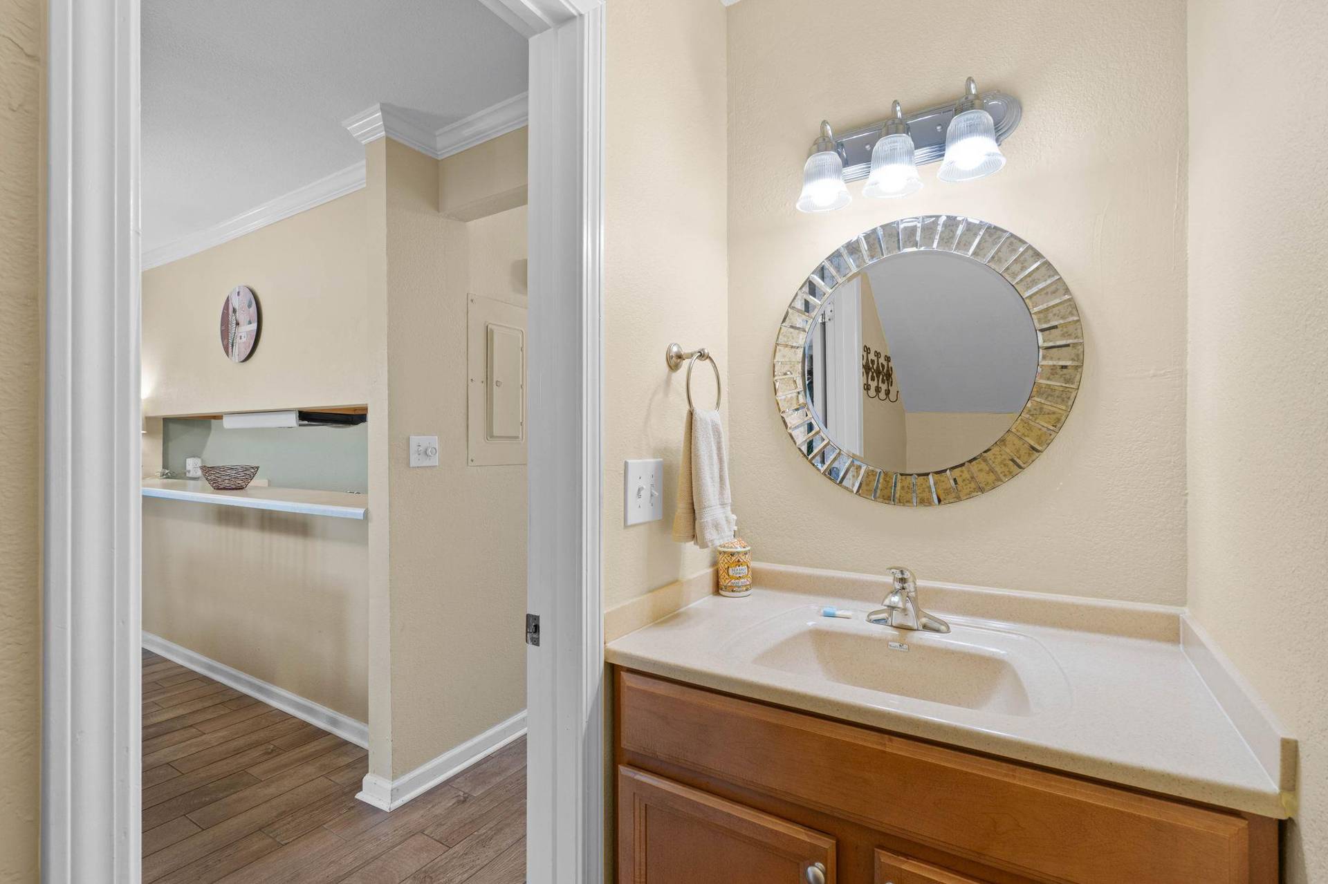 Half Bath Off Living