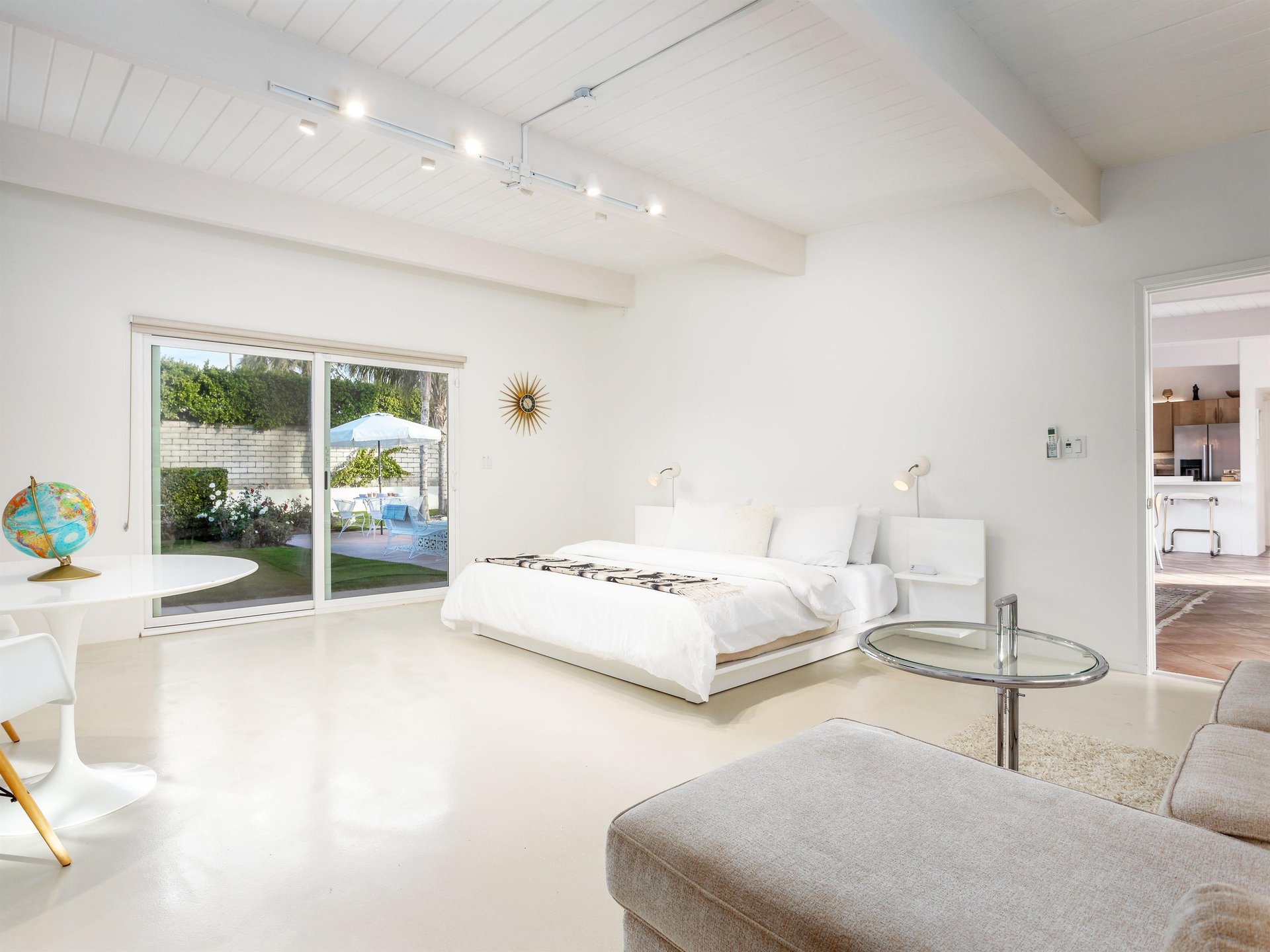 Spacious bedroom