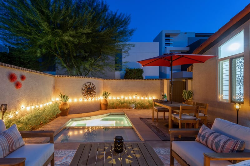 Lovely evenings under the desert skies