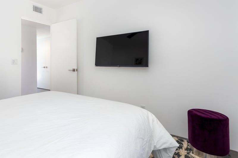 Fall asleep in the gorgeous bedroom