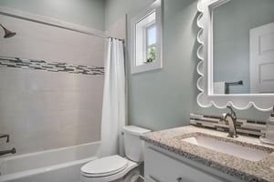 Hall Bathroom, 2nd Floor