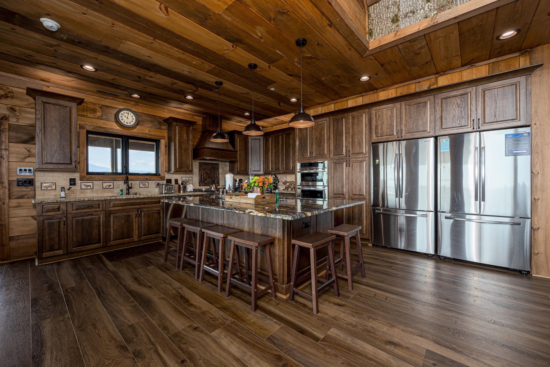 Kitchen with Bar Seating
