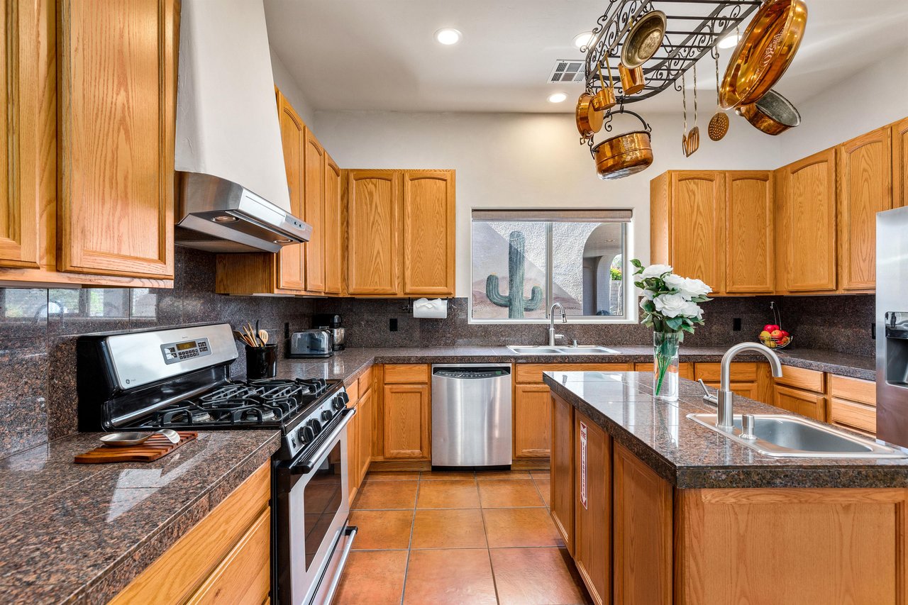 Wellstocked kitchen