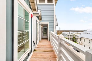 3rd Level, Main Entrance Balcony