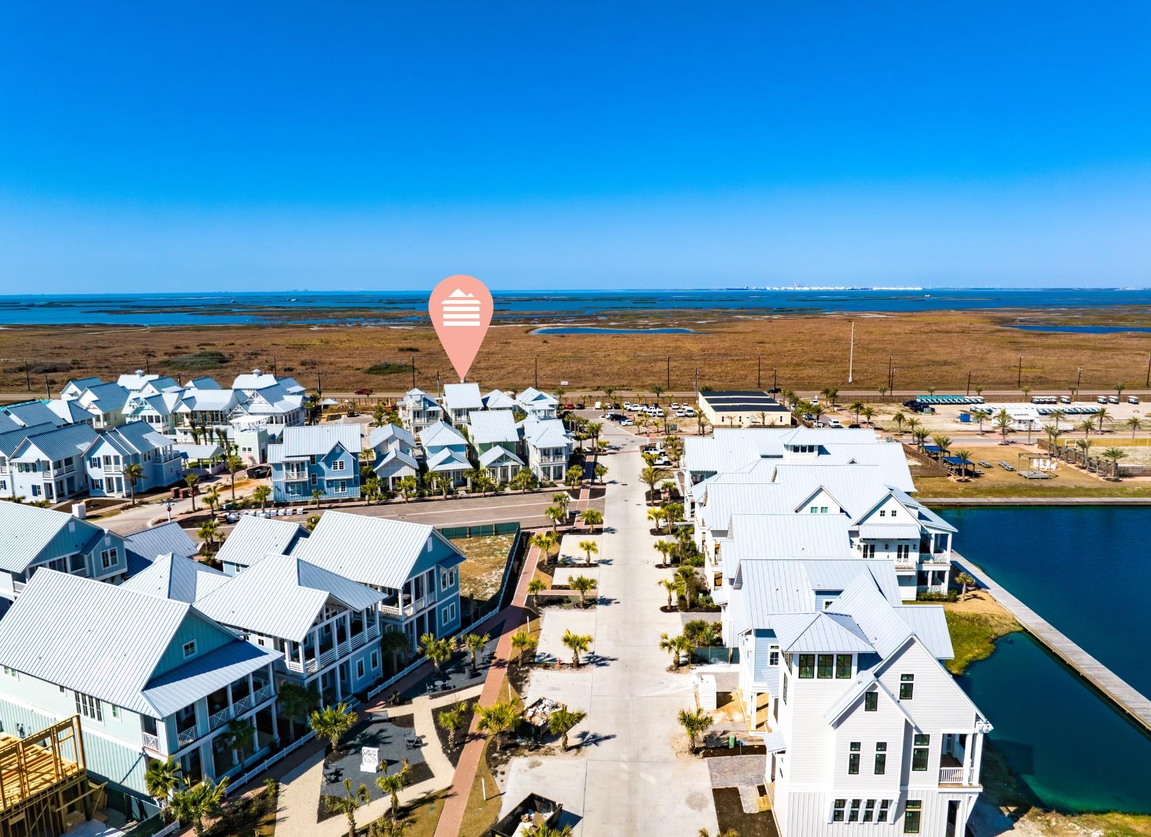 Aerial View, Location