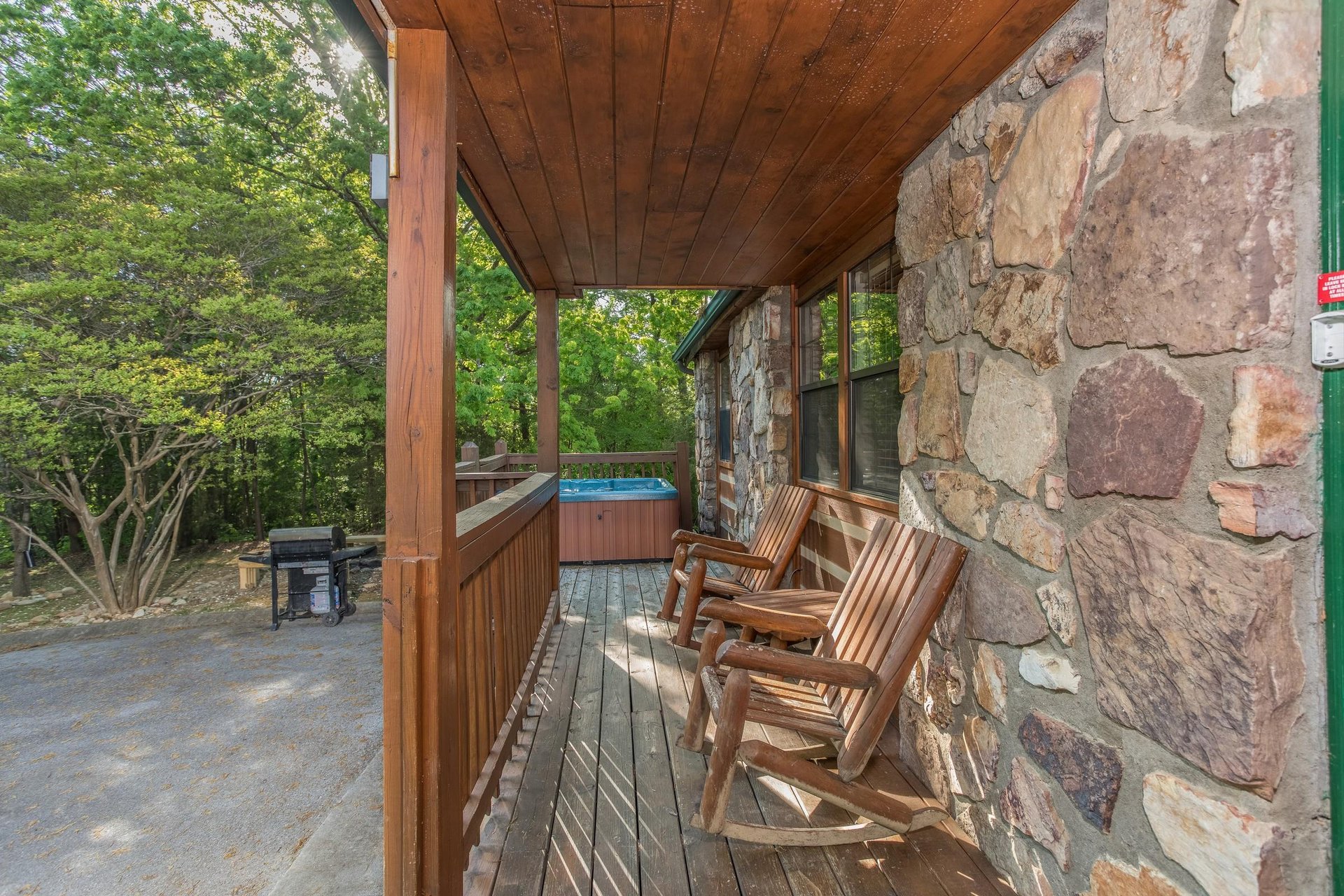 Front PorchHot Tub