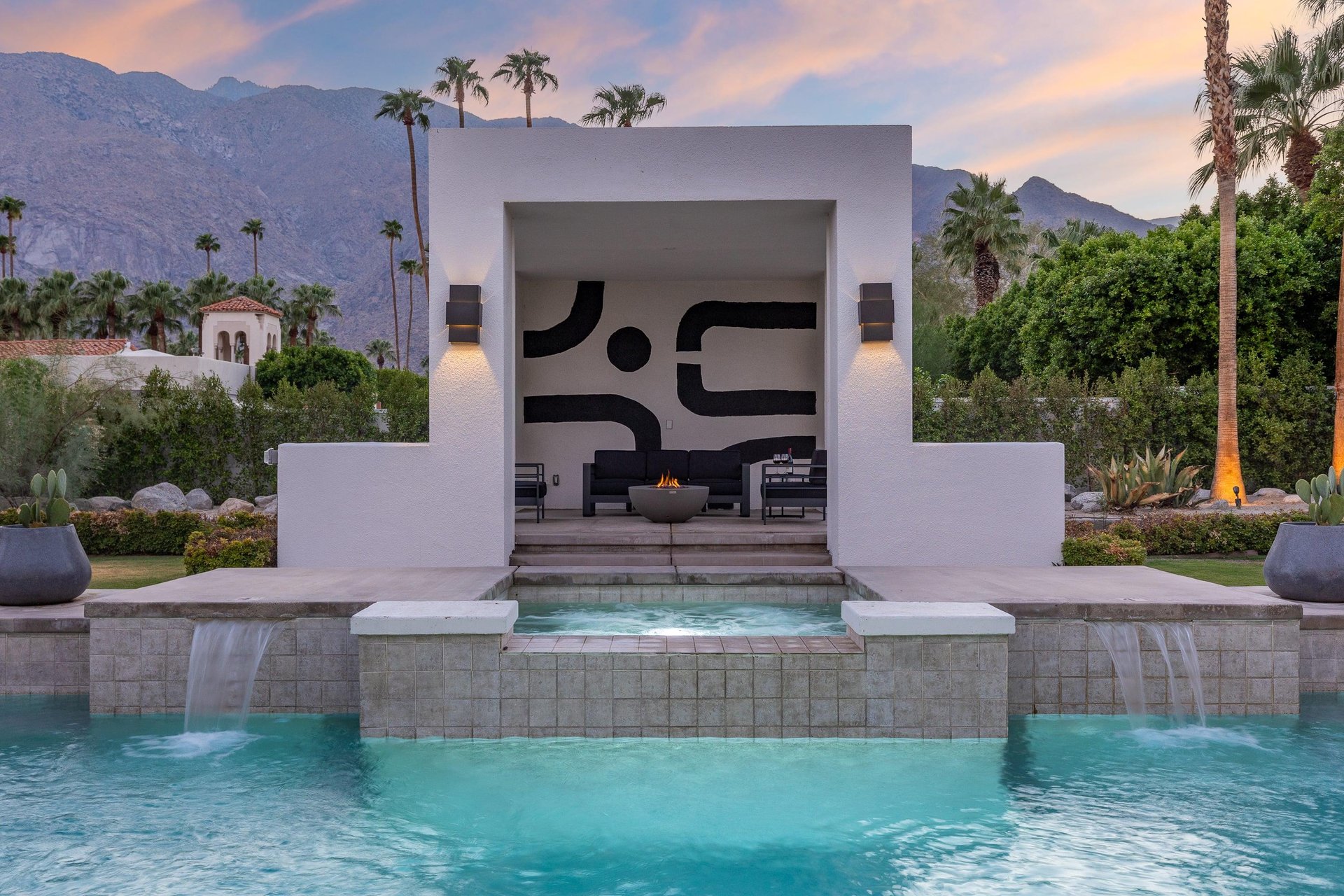 Resortlike backyard