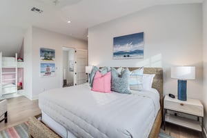 Second King Bedroom W Twin Bunk, 3rd Floor