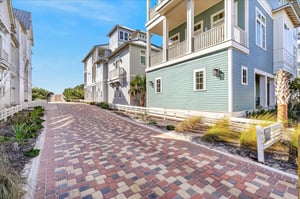 Home located directly next to the boardwalk to the beach