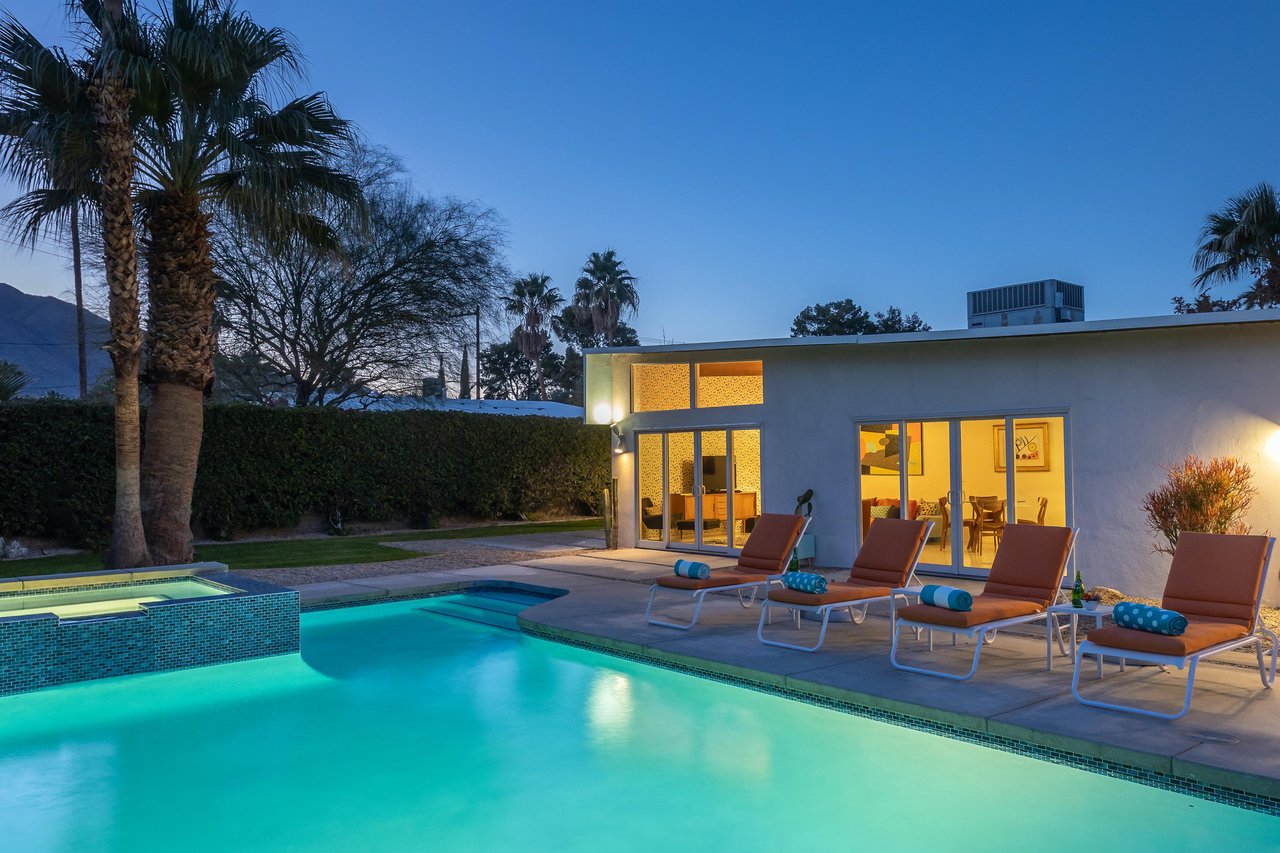 An evening swim is a must