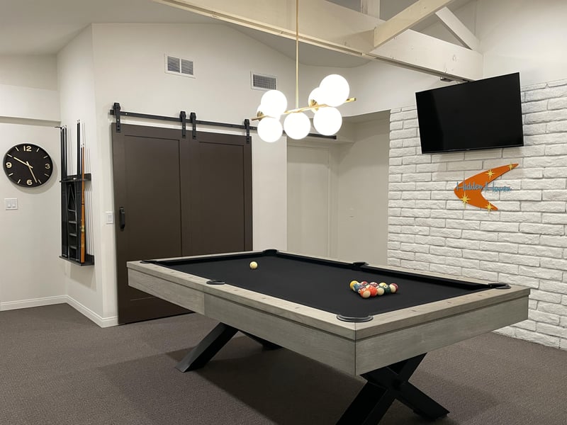 Challenge your friends to a game of pool