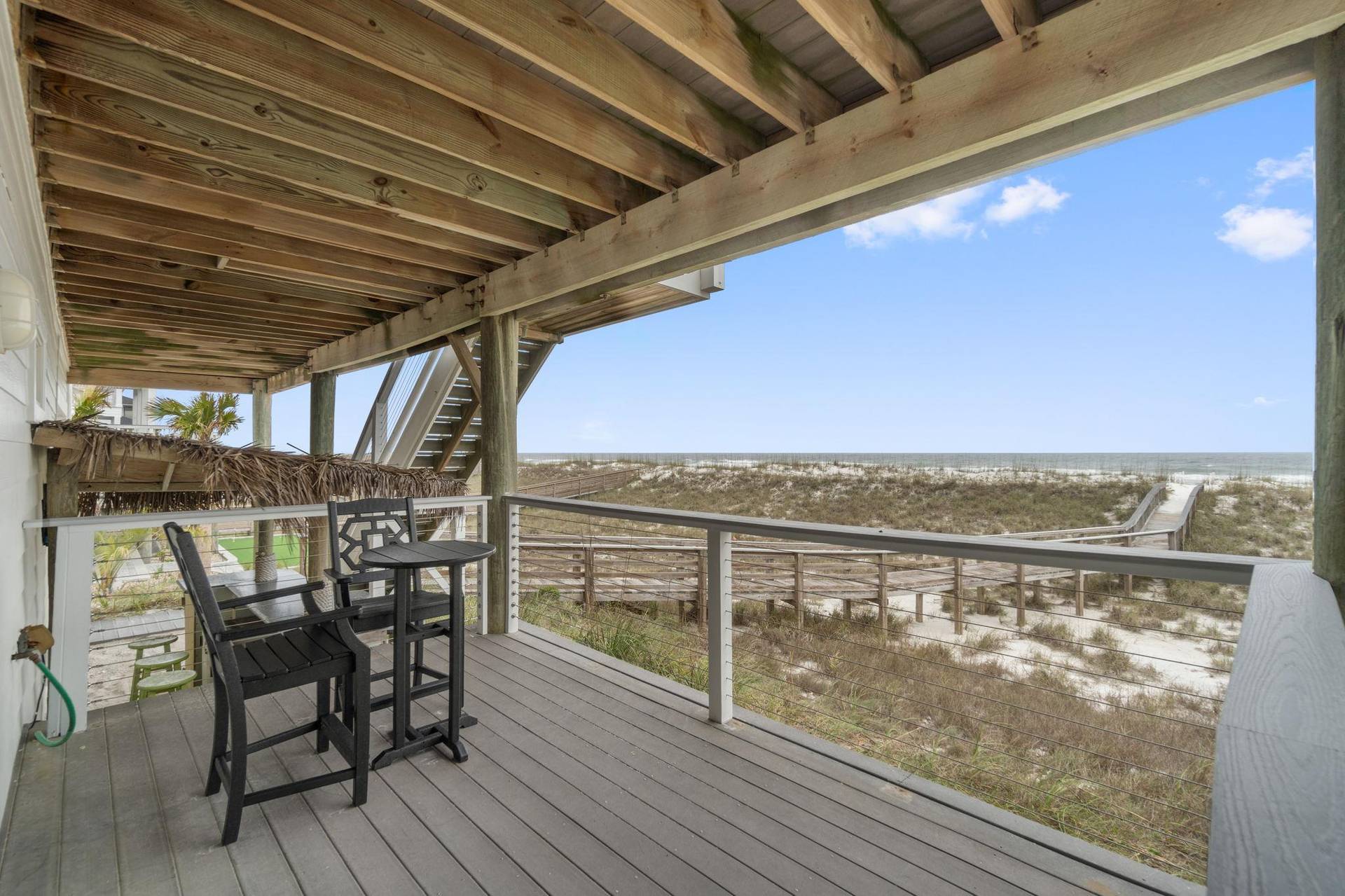 Private Deck Off Guest Bedroom