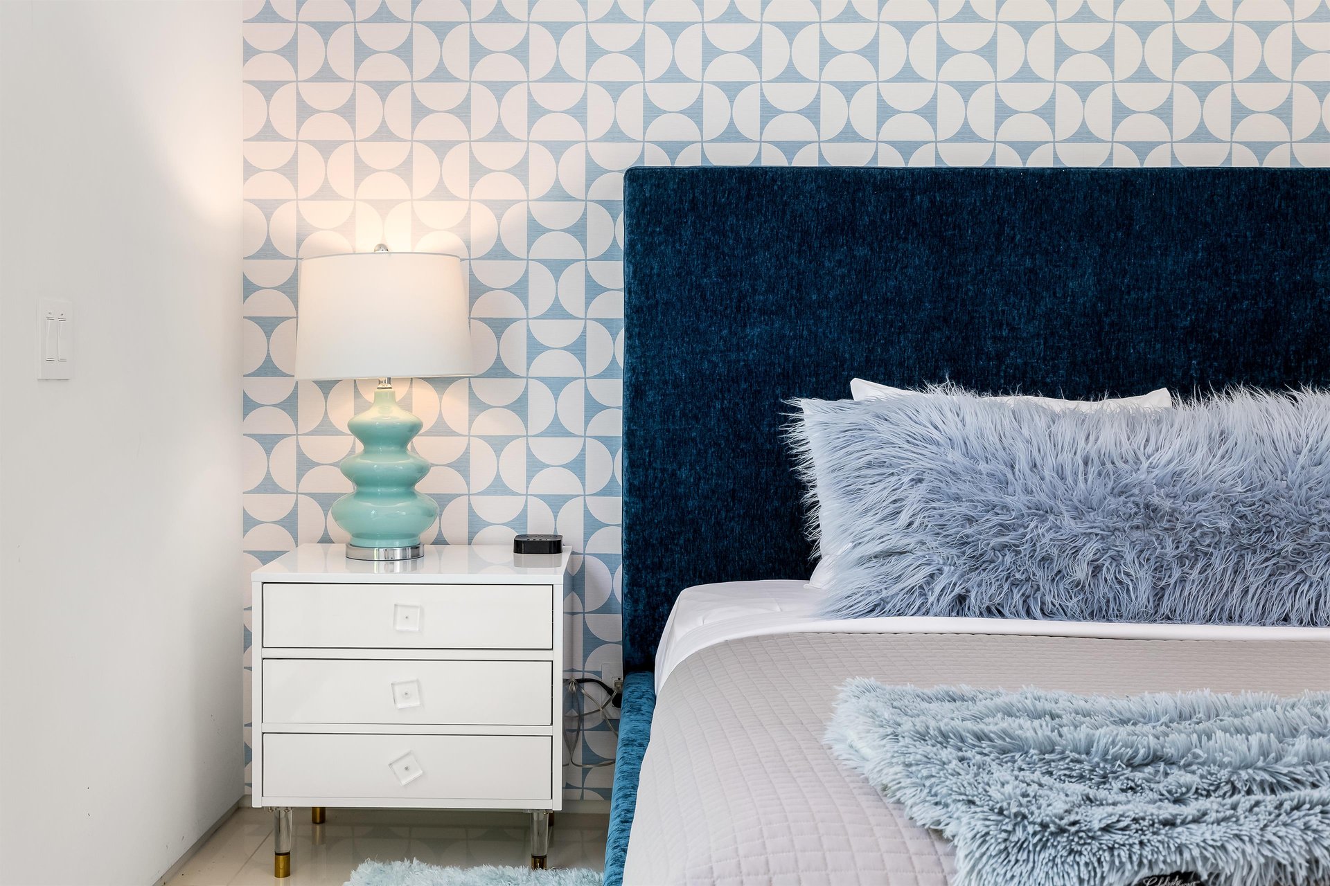 Elegant guest bedroom