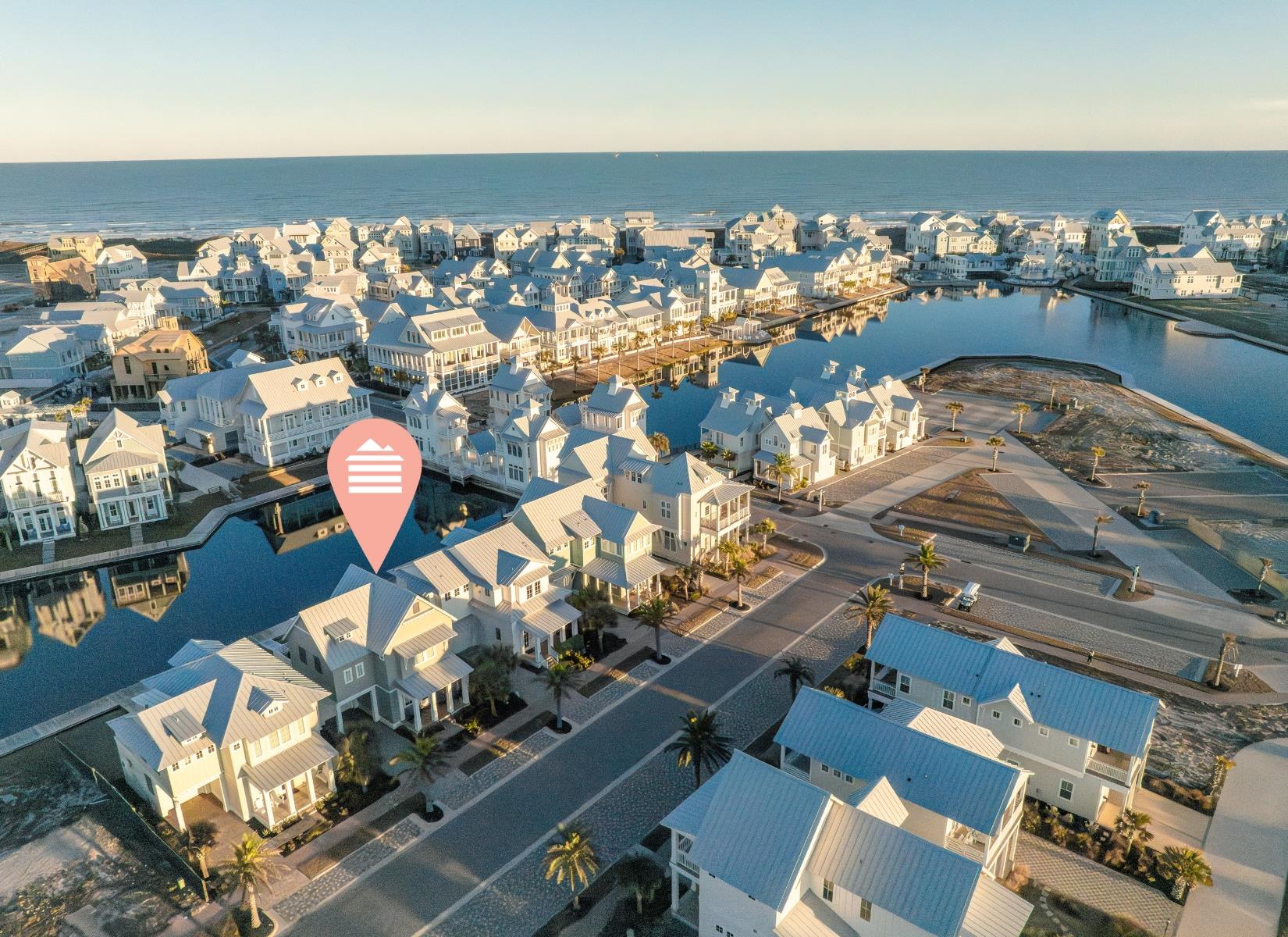 Aerial View, Location