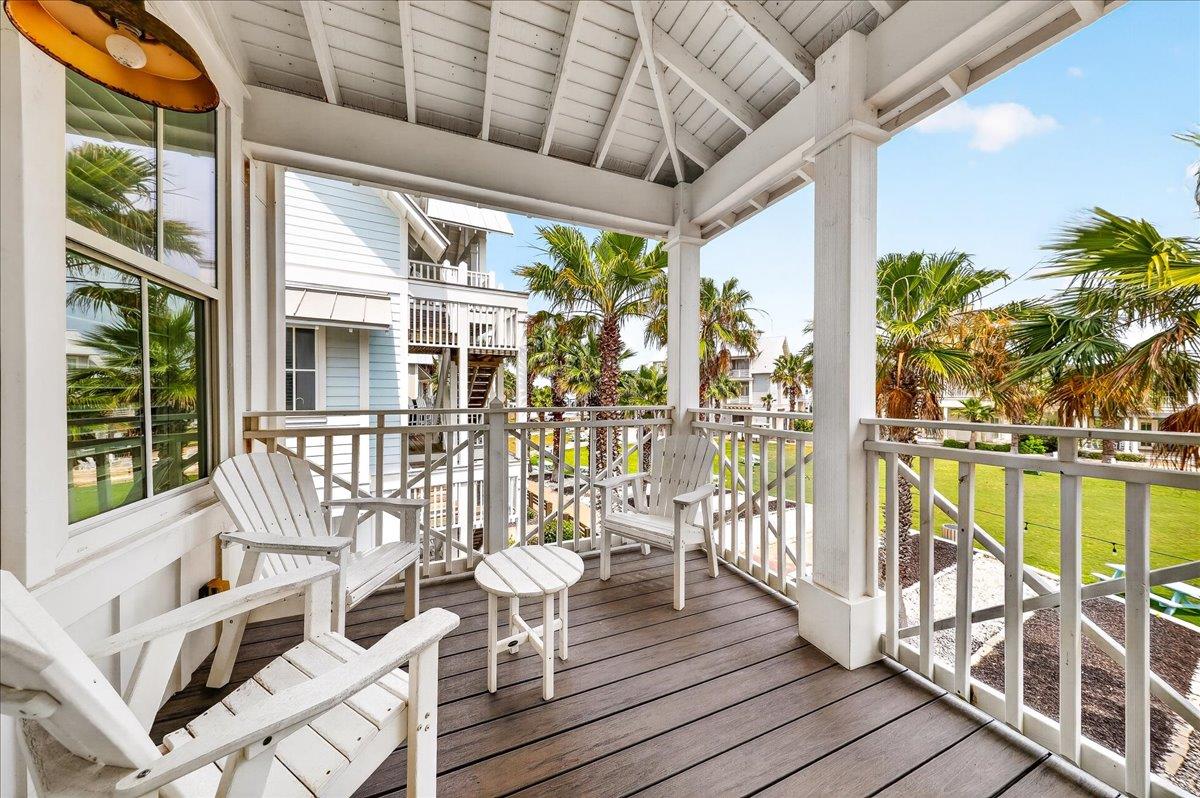 2nd Floor, Living Area Balcony