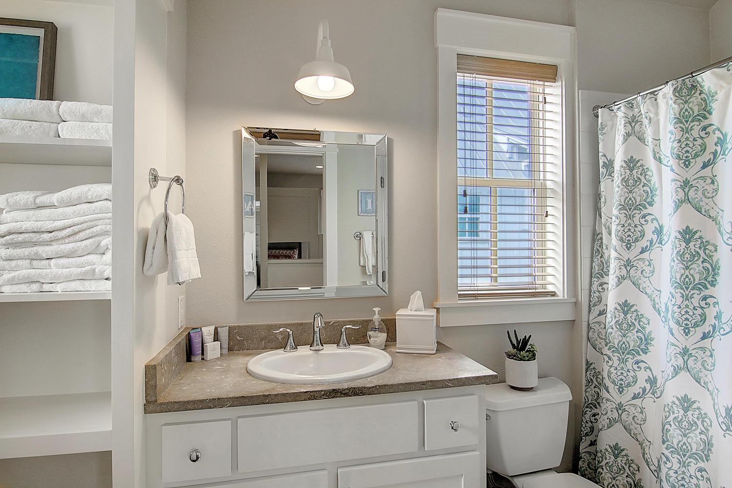 Shared Bathroom, King Bedroom  Bunk Area, 2nd Floor