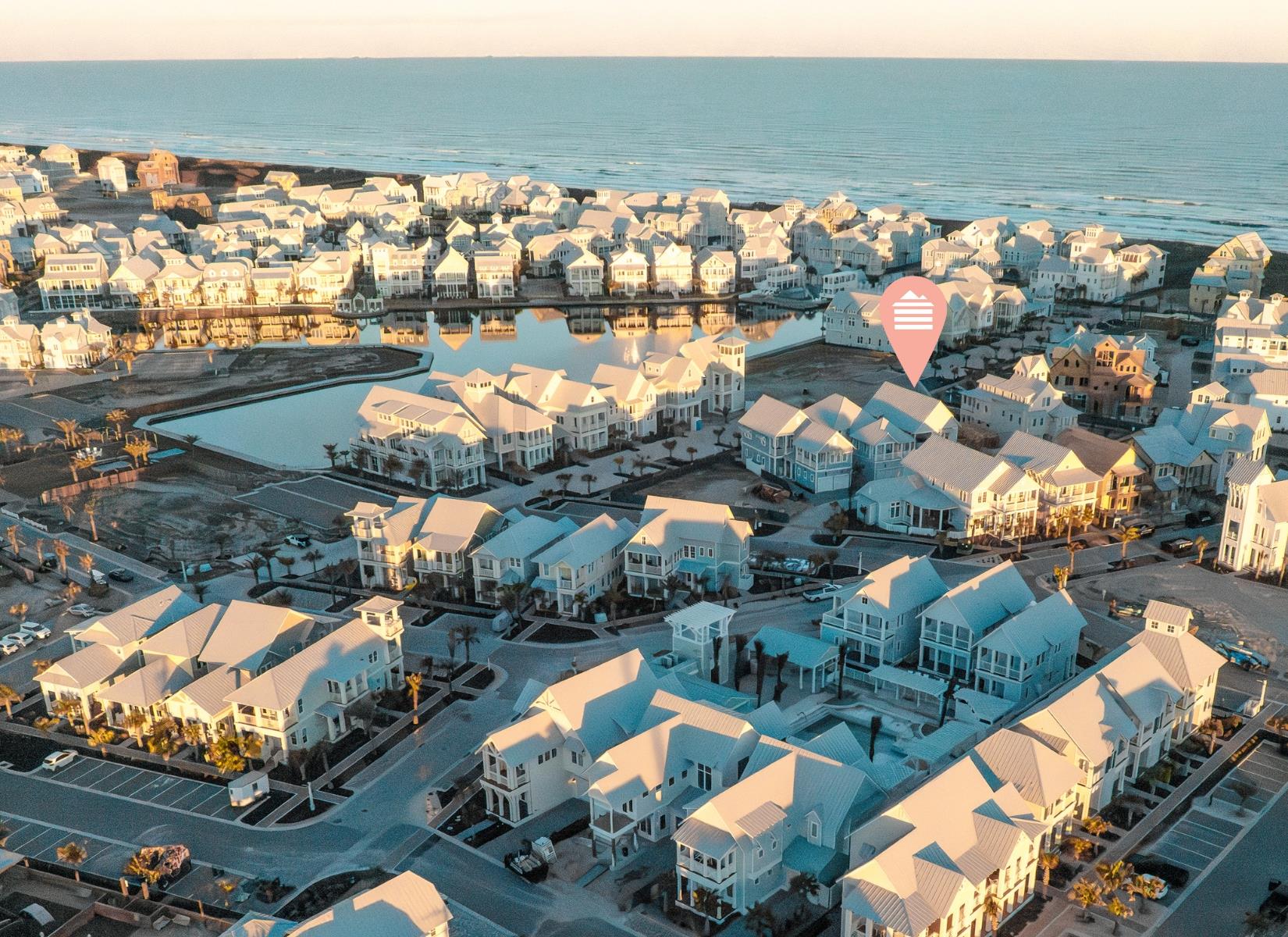 Aerial View, Location