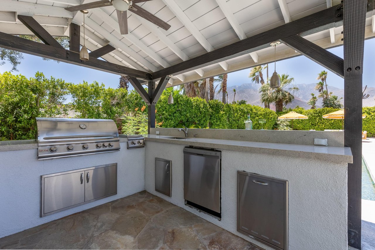 Stainless BBQ grill