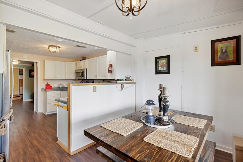 dining with natural lighting