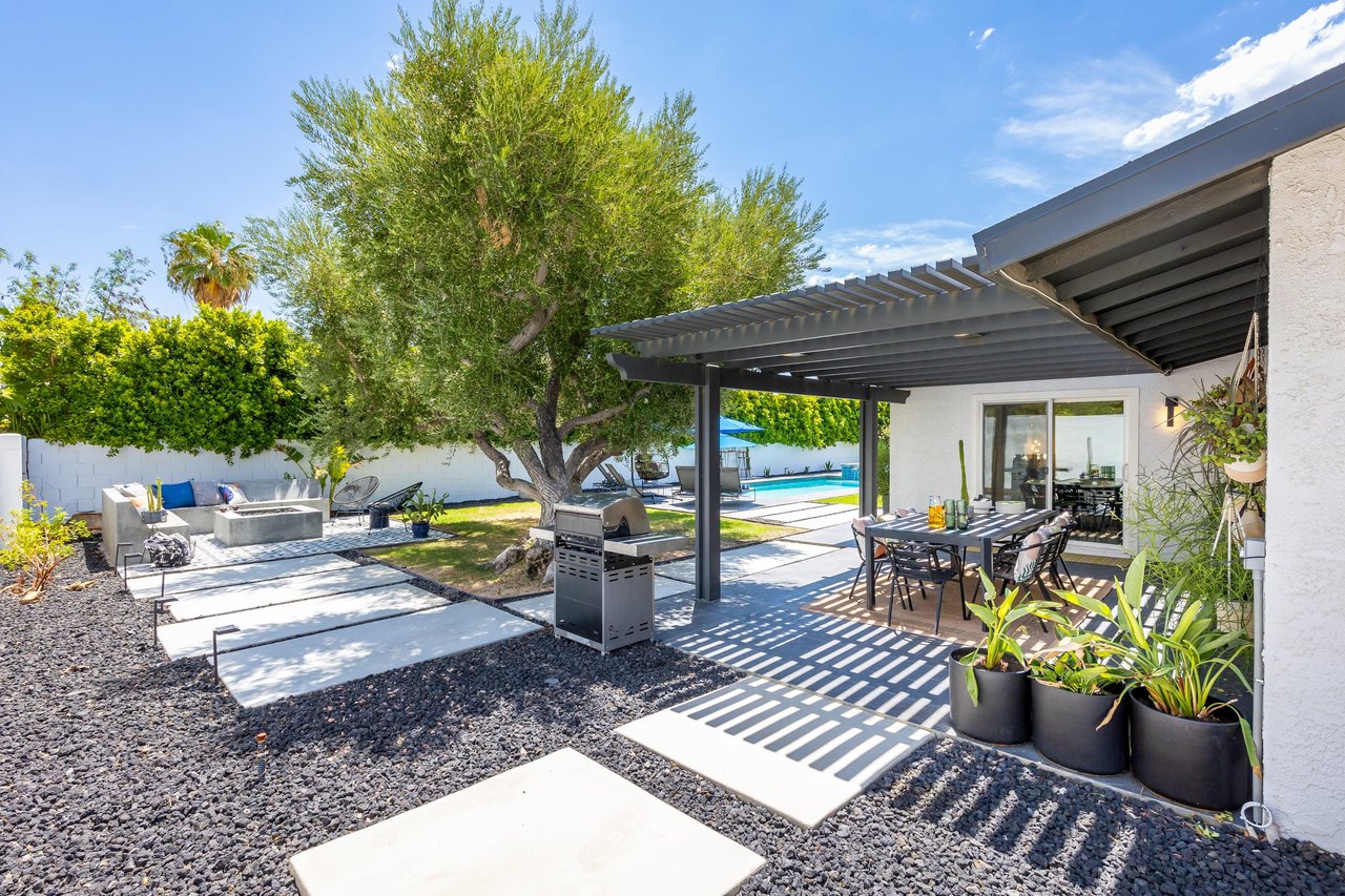 Lovely landscaping