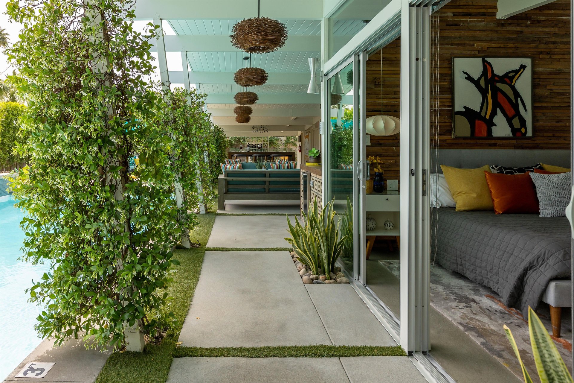 Beautiful walkway
