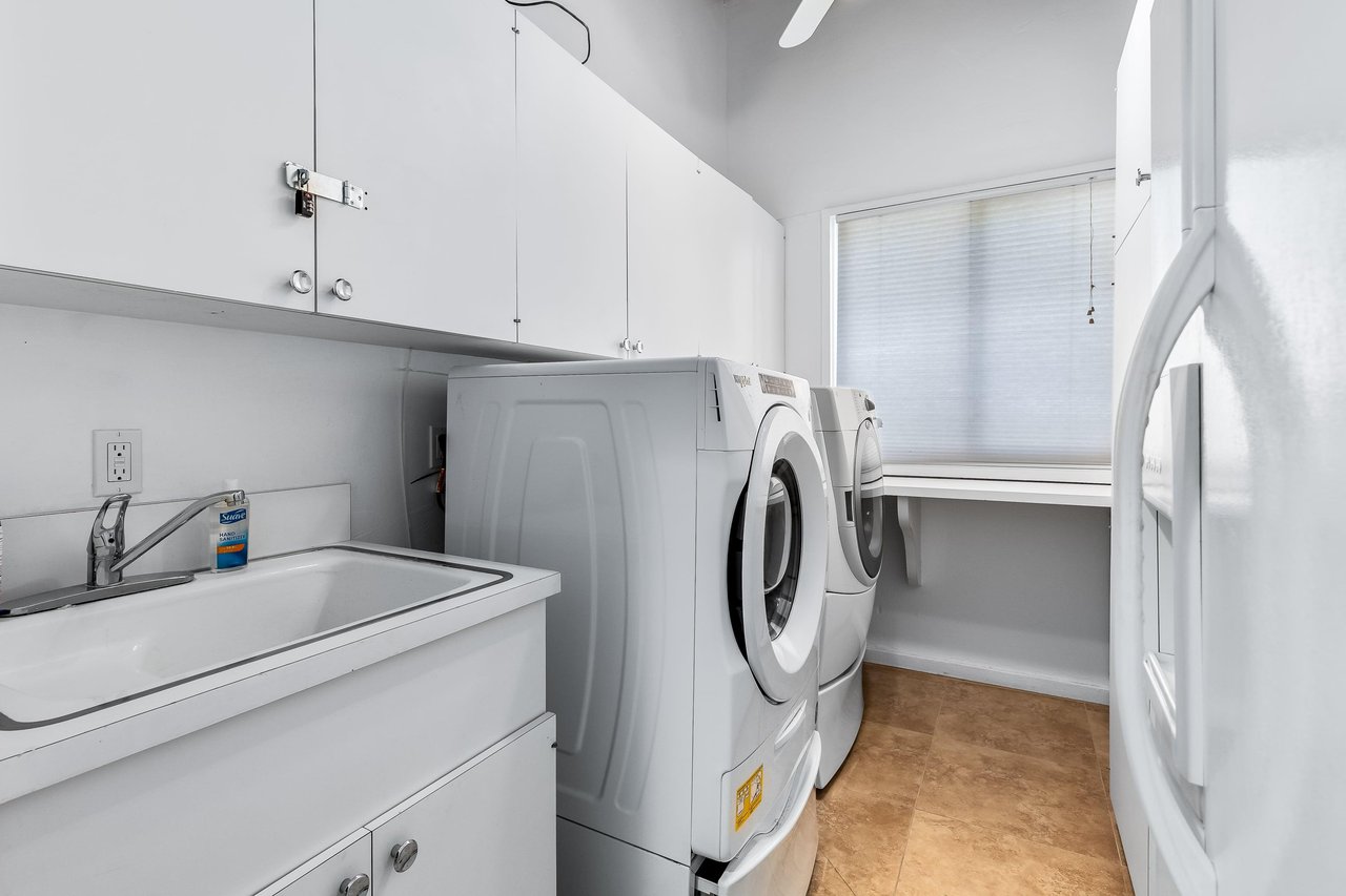 Laundry facilities