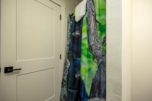 Bathroom Shower at Hickory Haven