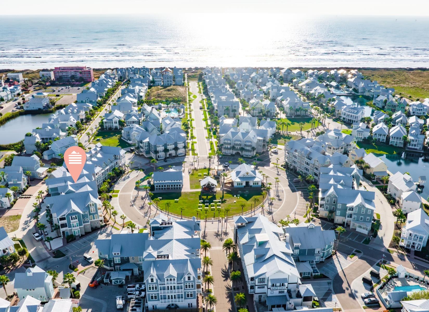 Aerial View, Location