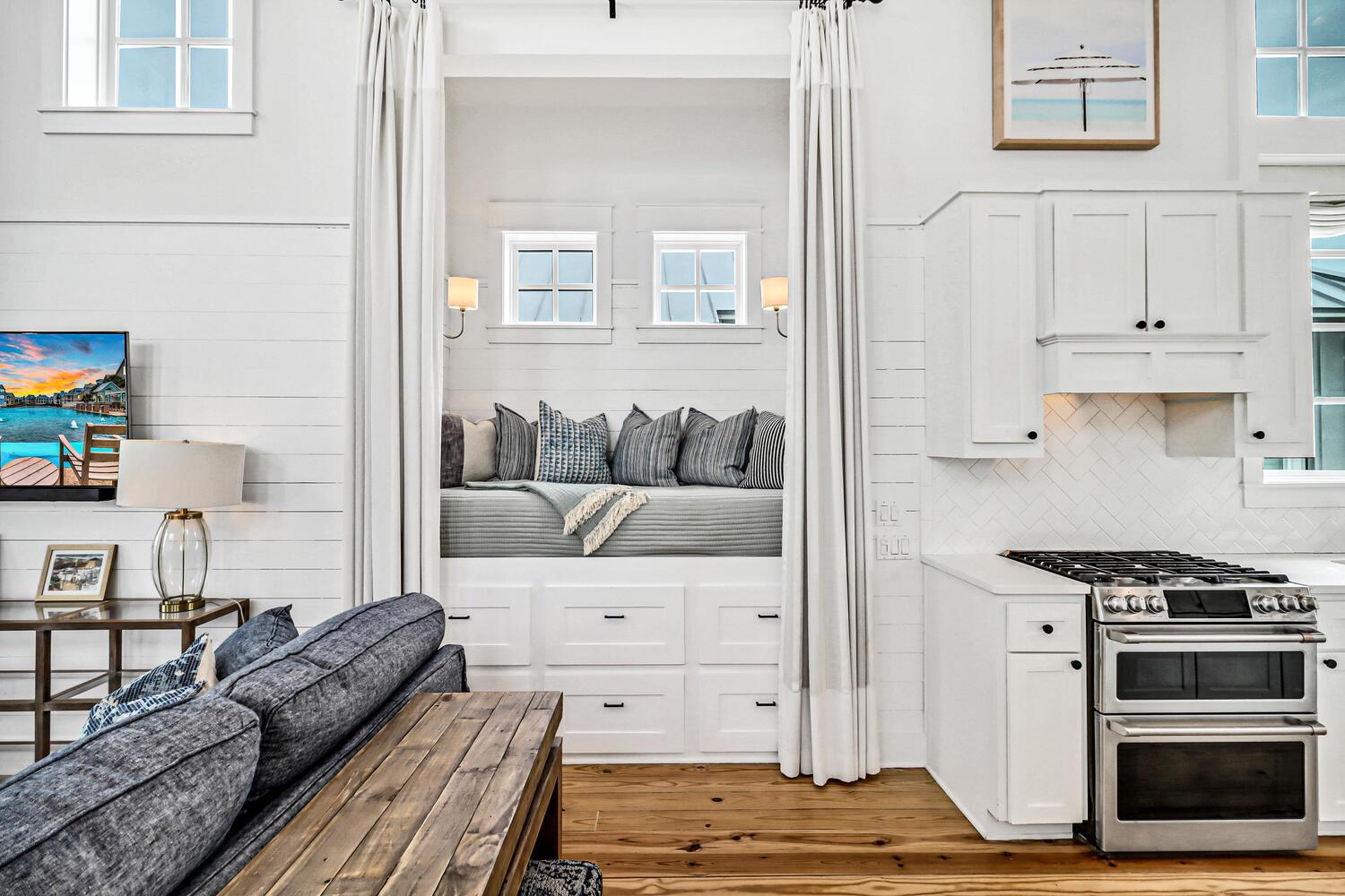 2nd Floor Living Area with Twin Bed