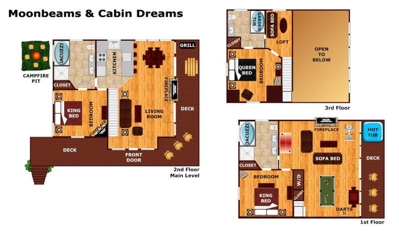 Moonbeams and cabin dreams