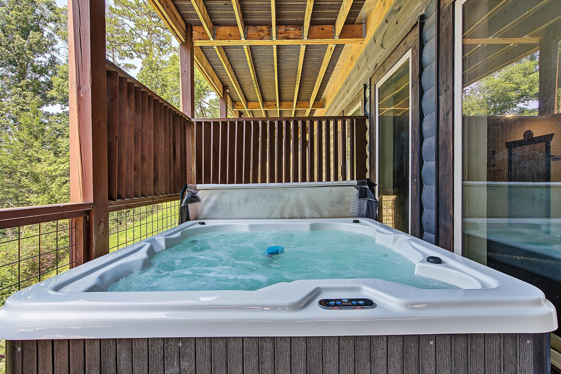 LowerLevel Deck Hot tub
