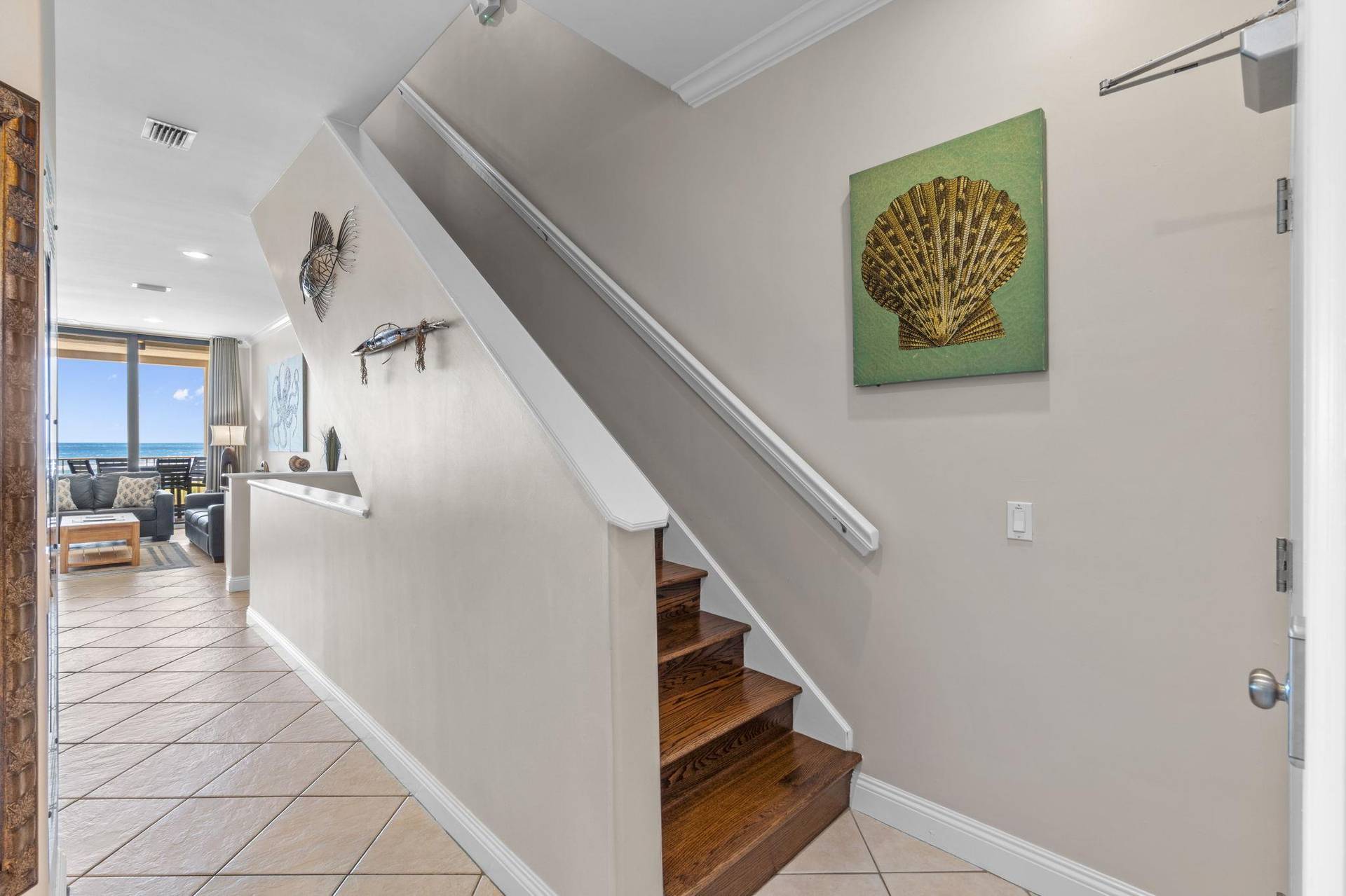 Stairs Going To 3rd Level