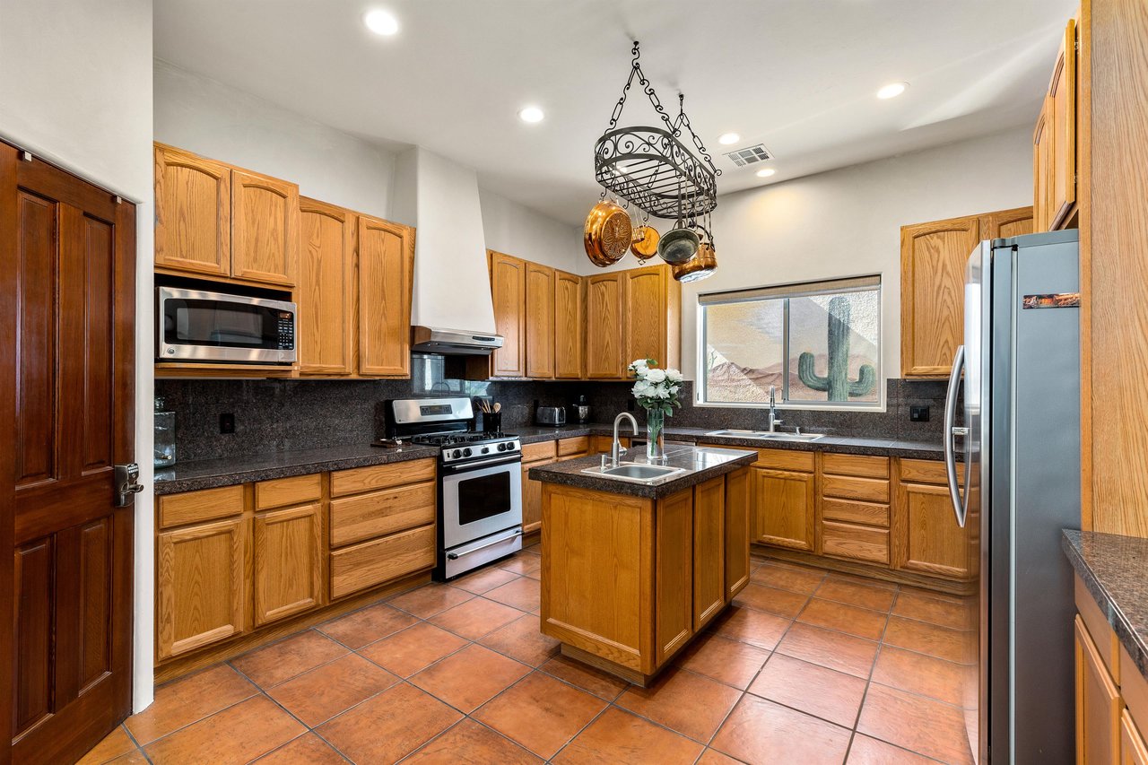 Huge kitchen